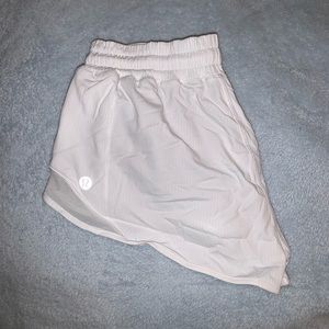 Lululemon white shorts